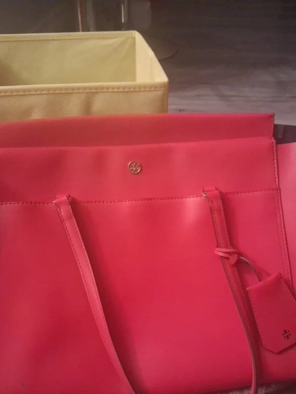 Tory Burch bright yellow